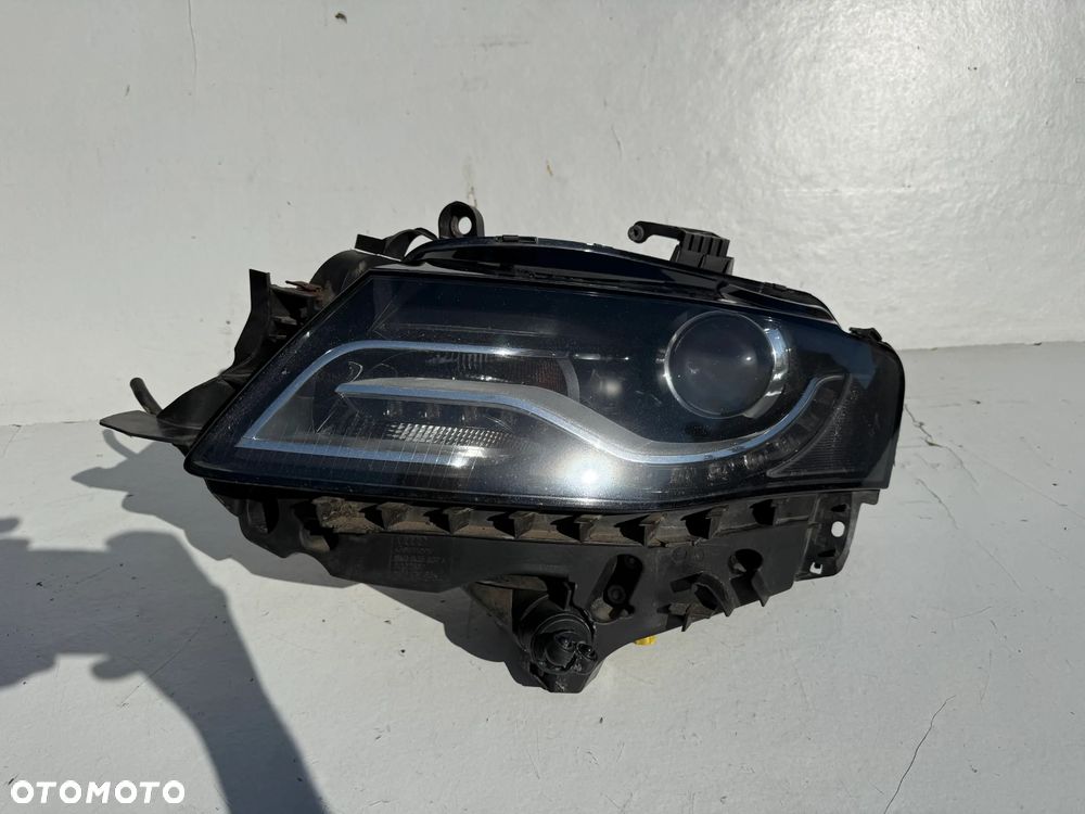 LAMPA LEWY PRZÓD BI-XEN 8K0941029G AUDI A4 B8 KOMPLETNA LEWA - 1