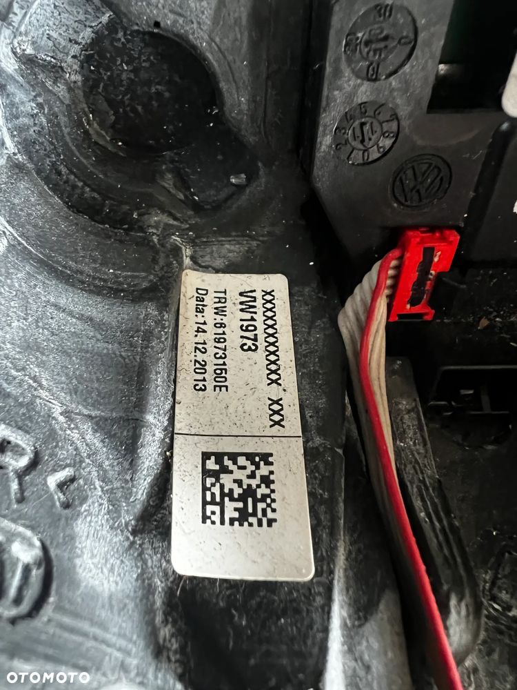 VW TIGUAN I 5N 06-15r R-LINE KIEROWNICA SKÓRZANA 1K8419091ABG0L AIRBAG 5K0880201AC - 6