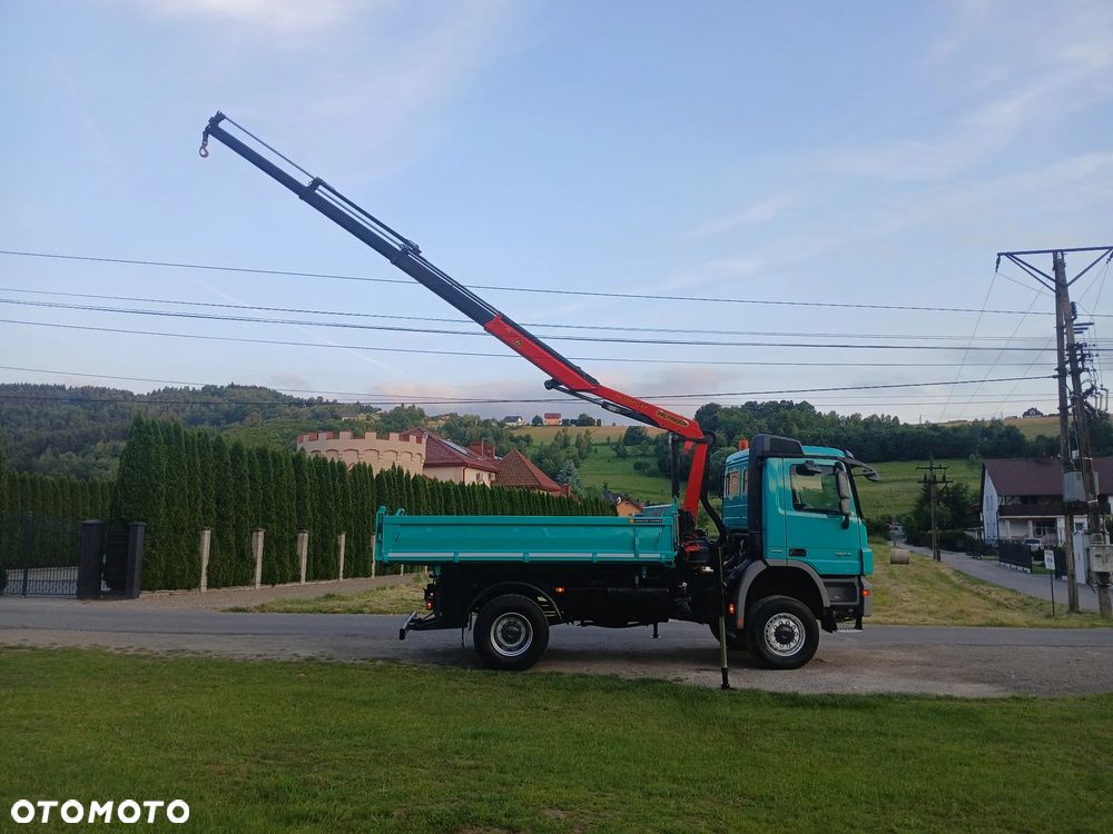 Mercedes-Benz ACTROS 360 KM LIFT 4x4 Duży HDS Palfinger RADIO Meiller PERFEKCYJNY ! - 12
