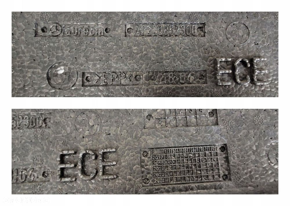 BELKA MERCEDES S-KLASA W222 ABSORBER CZUJNIK STREFA LEWA A2226203601 - 5