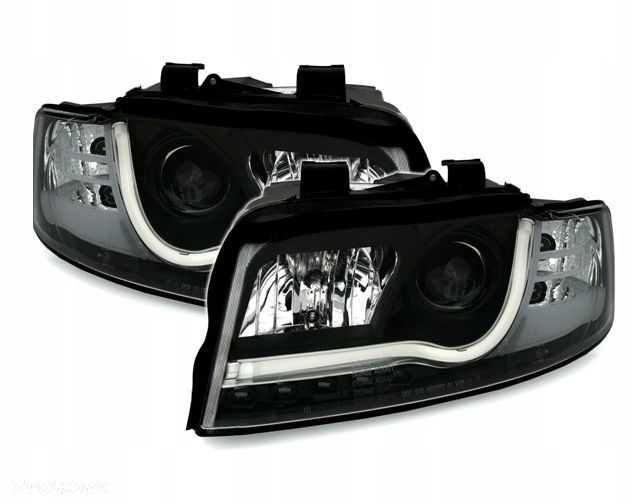Lampy Reflektory DO AUDI A4 B6 OD 2000 DO 2004 Roku  LIGHT BAR LED NOWE - 5