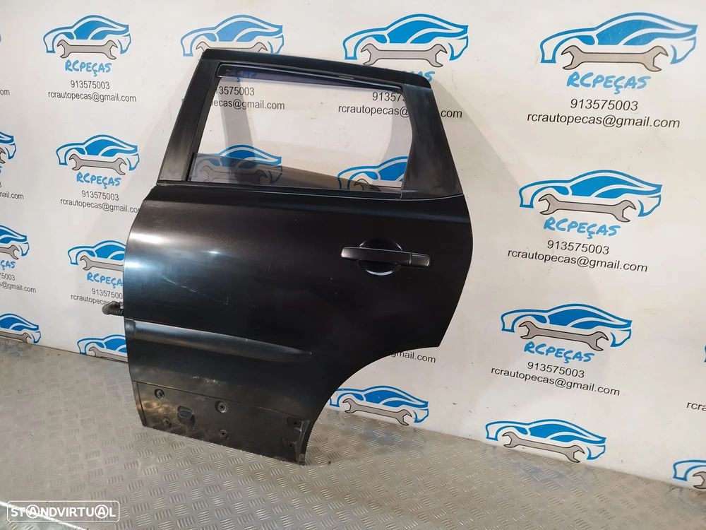 PORTA TRASEIRA TRÁS ESQUERDA NISSAN QASHQAI J10 H2101JD0MC QASHQAI +2 FECHO ELEVADOR MOTOR PUXADOR VIDRO - 2