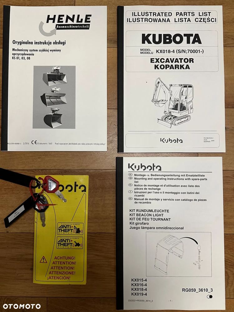 Kubota KX018-4 Minikoparka Salon Polska 2022 rok - 7