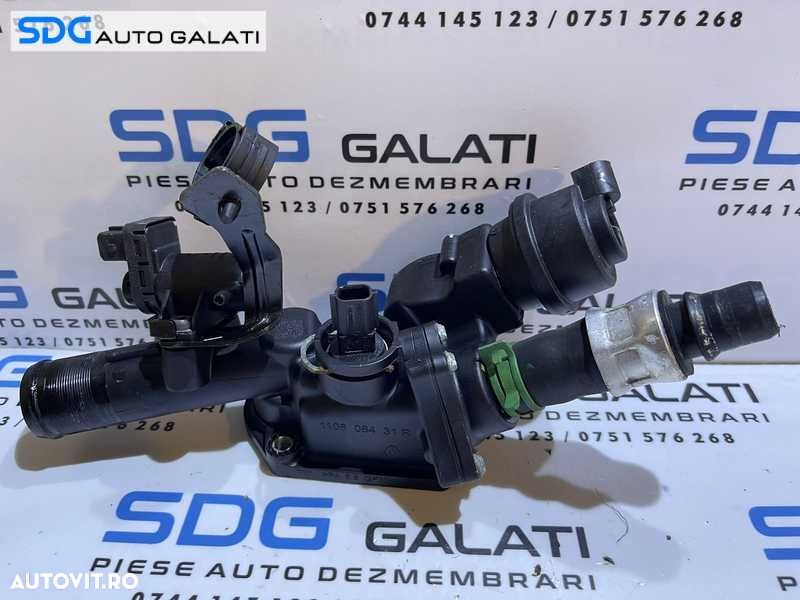 Corp Carcasa Suport Termostat Senzor Apa Nissan Juke 1.5 DCI 2013 - Prezent Cod 110608431R[S0336] - 1