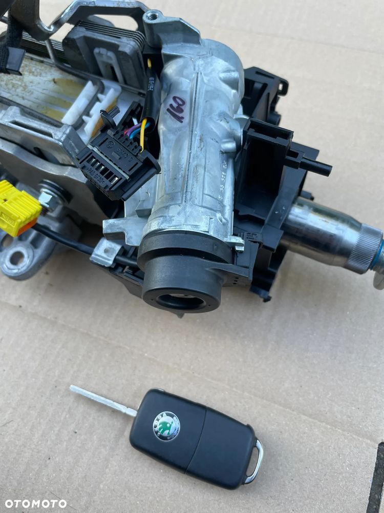 VW GOLF V TOURAN OCTAVIA II AUDI A3 8P stacyjka kluczyk oryginał - 2