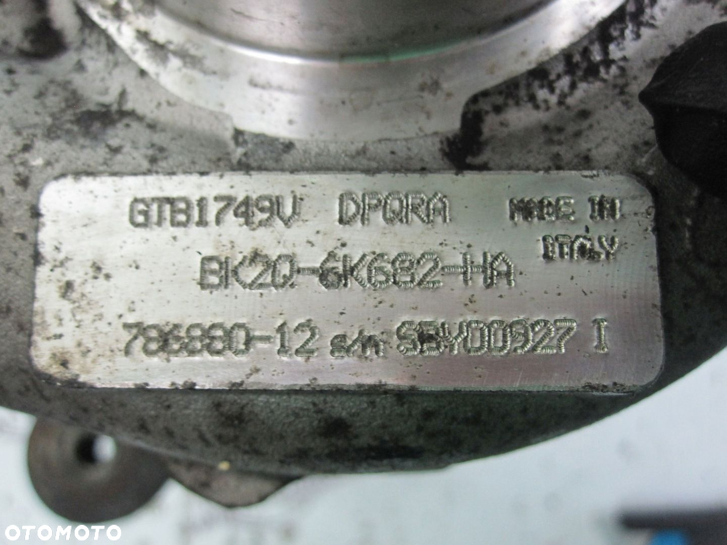 TRANSIT CUSTOM 2.2 TDCI EURO5 DRFF 100KM 16r turbosprężarka BK2Q-6K682-HA - 6