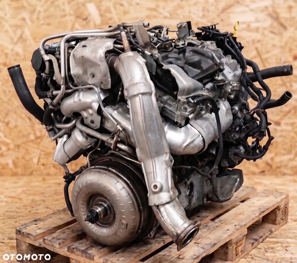 SILNIK KOMPLETNY INFINITI FX30d EX30d NISSAN NAVARA D40 3.0 D V6 2014r - V9X 655 661 - 3