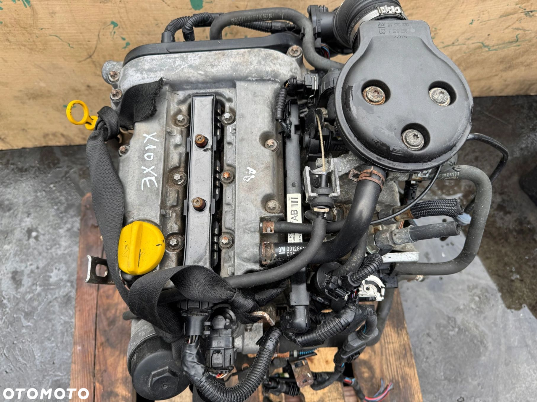 SILNIK KOMPLETNY OPEL CORSA B 1.0 12V X10XE 2000r 54KM SPRAWDZONY 112tys km - 4