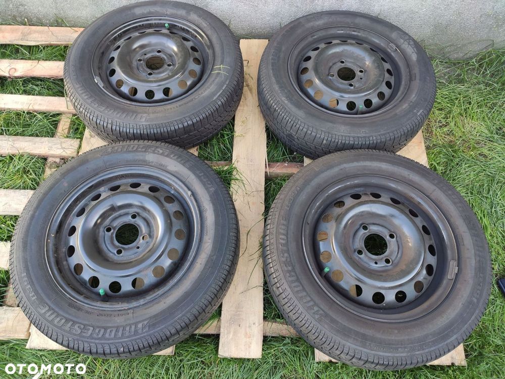 KOŁA FELGI STALOWE OPONY LATO NISSAN MICRA 14'' - 1