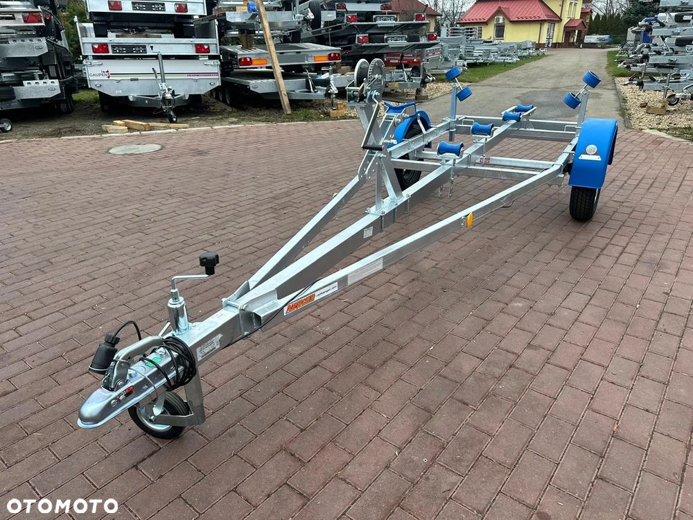 Neptun Przyczepa Neptun N7-17 NAVY 1 osiowa pod łodzie ponton do 5,5m - 8