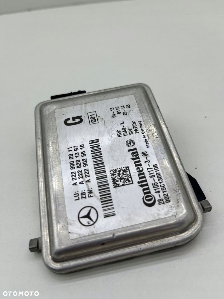 MERCEDES W222 KAMERA SZYBY PRZÓD A2229002911 - 3