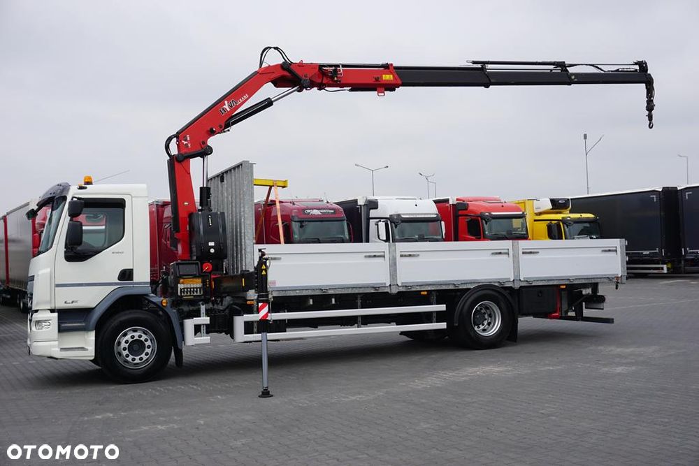 DAF LF / 260 / ACC / SKRZYNIOWY + HDS / HYVA HC-183 / PILOT / ROTATOR / WIDŁY - 4