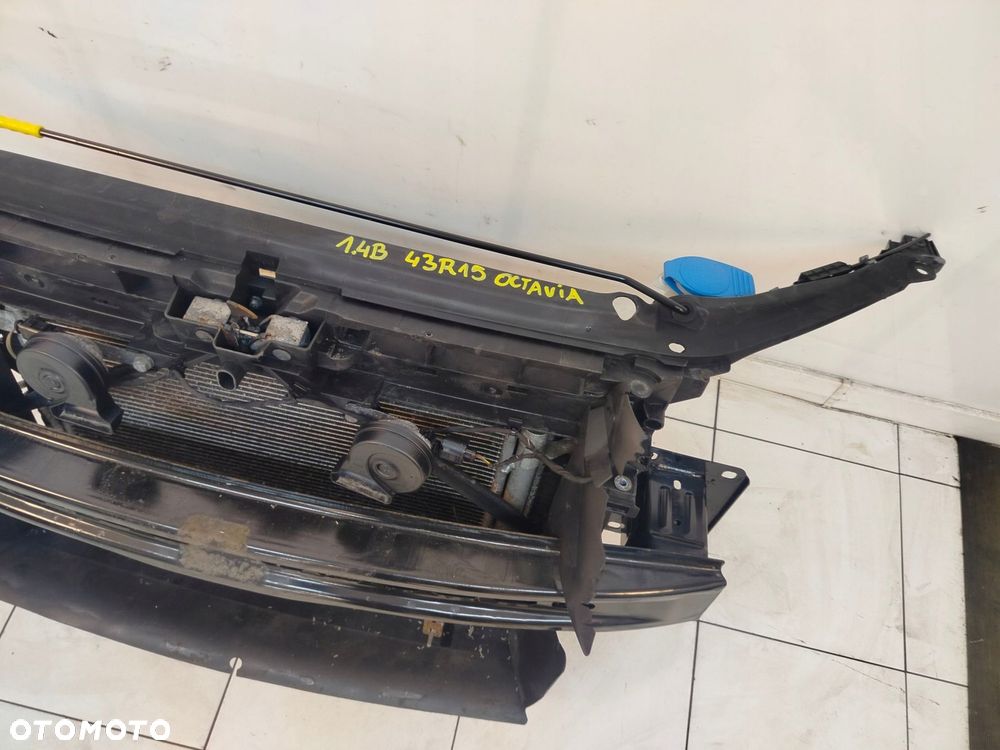 skoda octavia iii 12r- pas przedni chłodnice komplet 1.4  tsi benzyna - 8