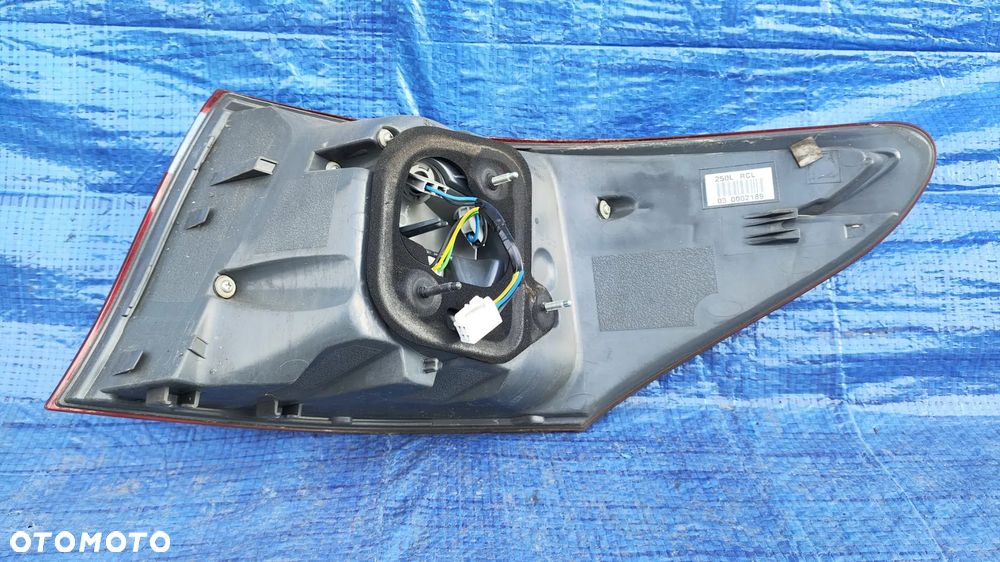 KLAPA ZDERZAK LAMPA LEWY PRAWY TYŁ KOMPLETNY GRANATOWY 8U0 LEXUS LS IV LS460 LS600H 07-09r - 17