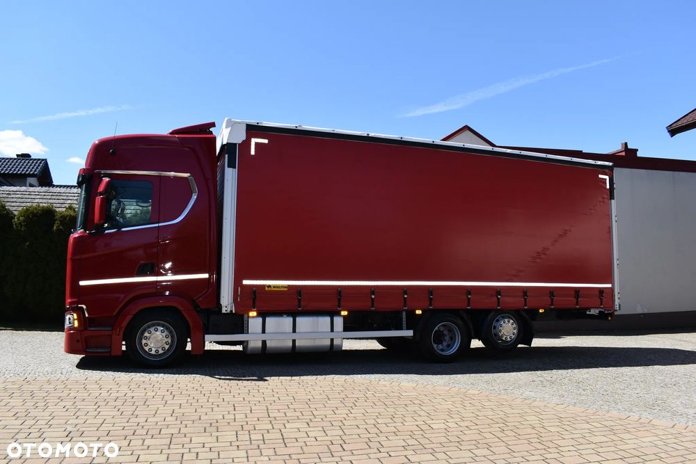Scania S 500 FIRANA/OŚ PODNOSZONA/DACH I BOKI ZSUWANE - 2