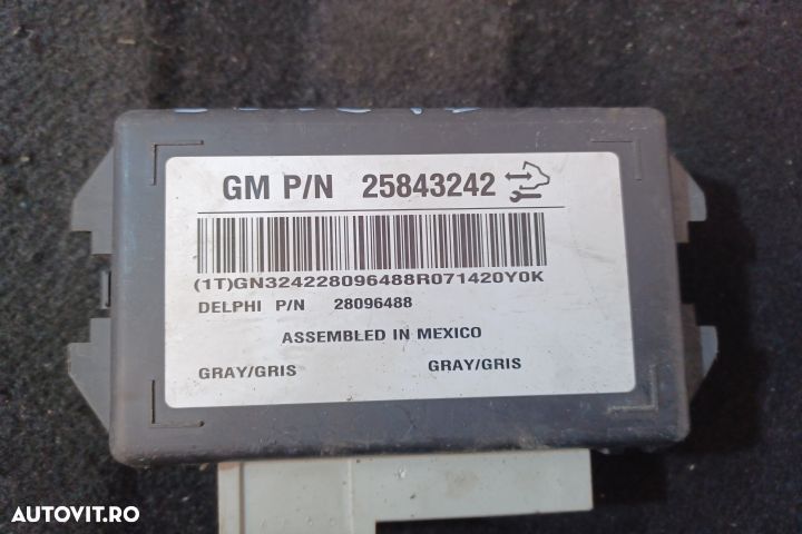 Modul confort 25843242 25843242 Chevrolet Captiva 1 [2006 - 2011] Cro - 3