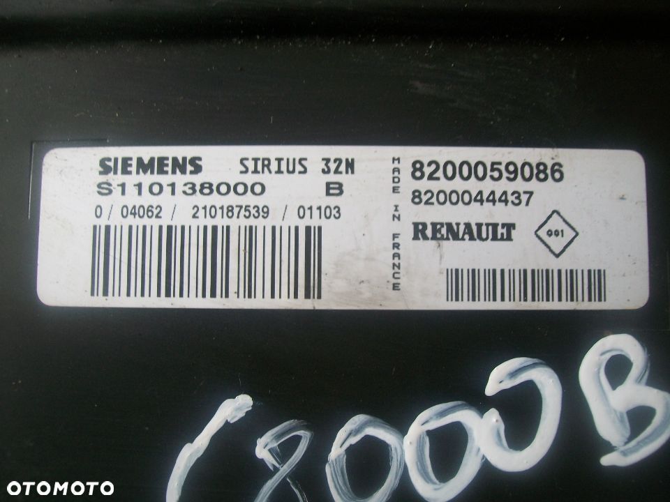 Komputer Renault sirius 32N S110138000B - 2