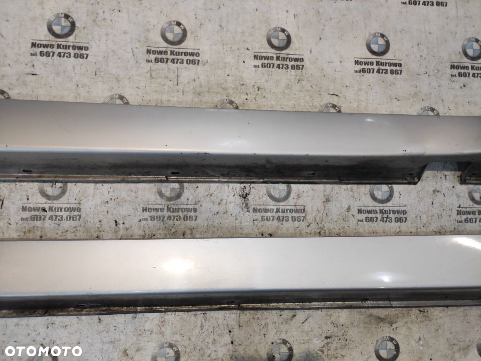 BMW E60 E61 Listwa progowa lewa prawa nakładka Titansilber 7033759  7033760 - 3