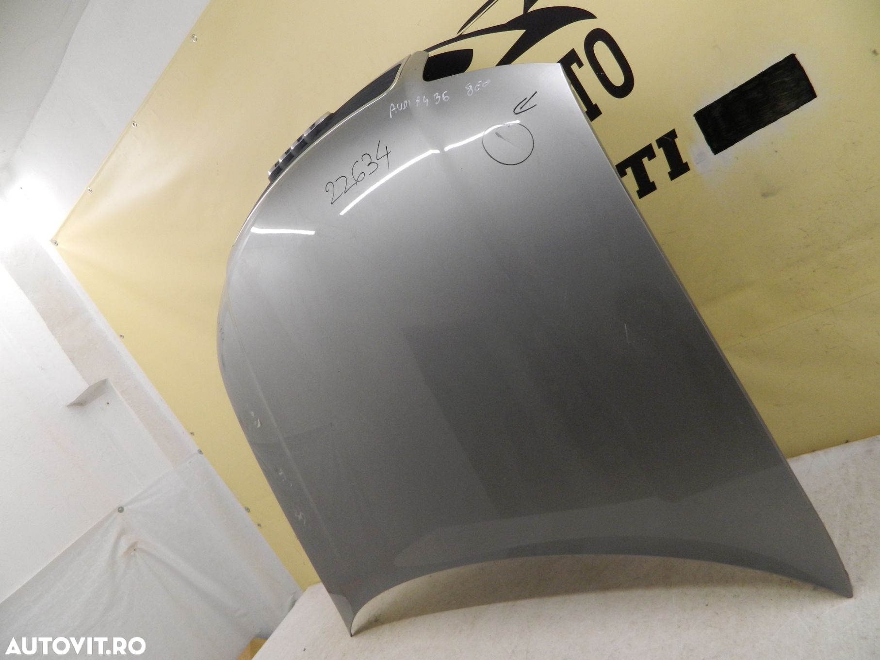 Capota motorAudi A4 B6, 2000, 2001, 2002, 2003, 2004. - 6