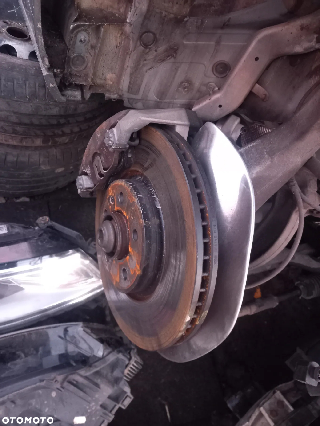 Tarcze klocki przod Audi A6 C7 Q5 - 2