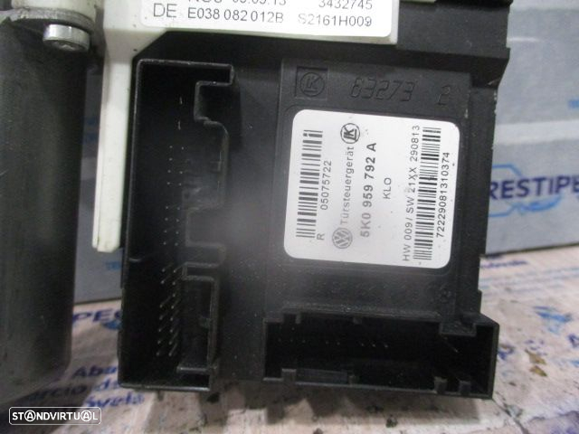 Motor Elevador Vidro 7746019400  1Q0959702H 5K0959792A VW SCIROCCO 3 FASE 1  2013 2.0TDI 140CV 3P PRETO FD - 3