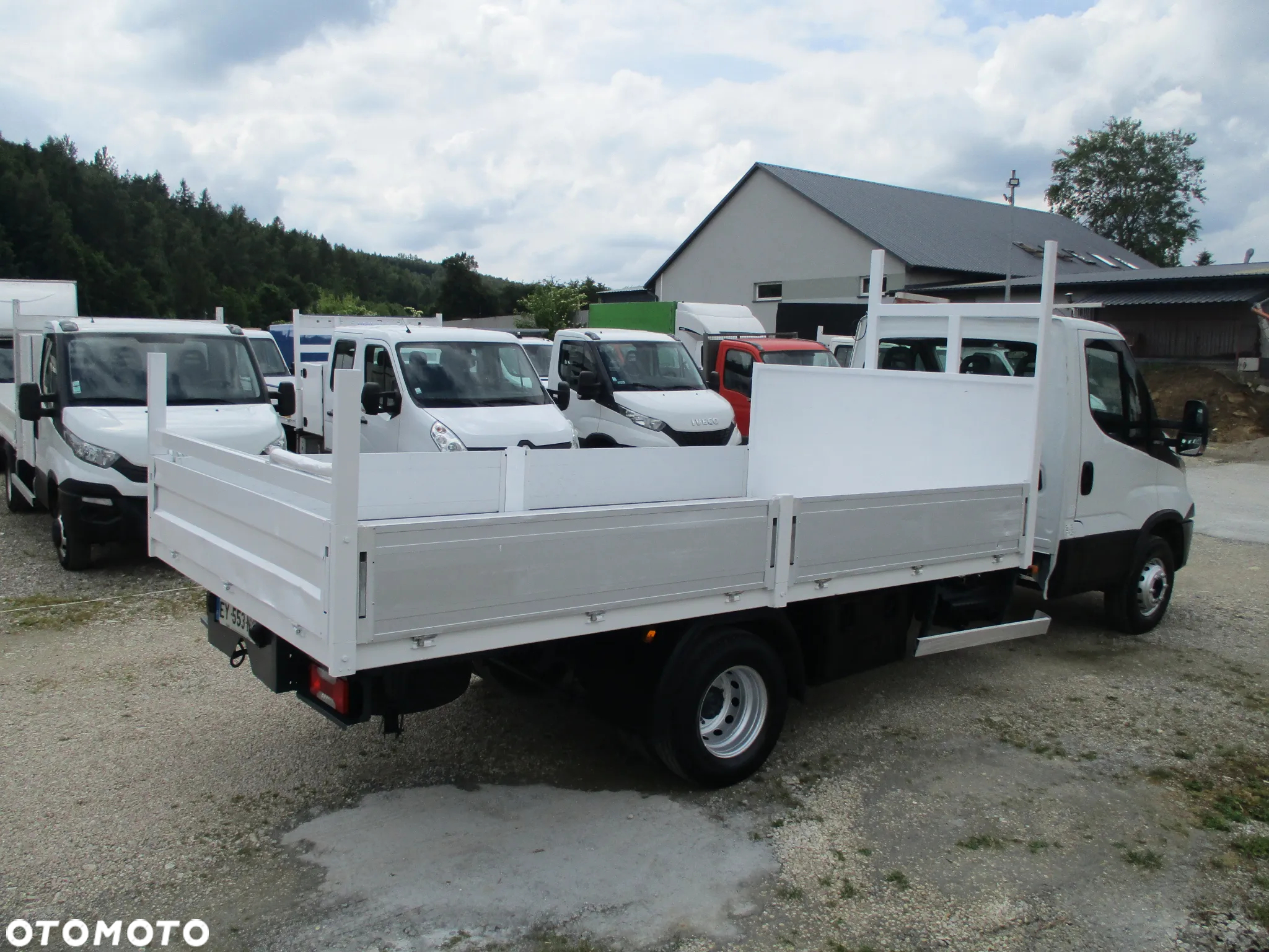 Iveco Daily 3.0 na bliźniaku 70C18 skrzynia, laweta, rama, HDS, 70-180 kiper - 4
