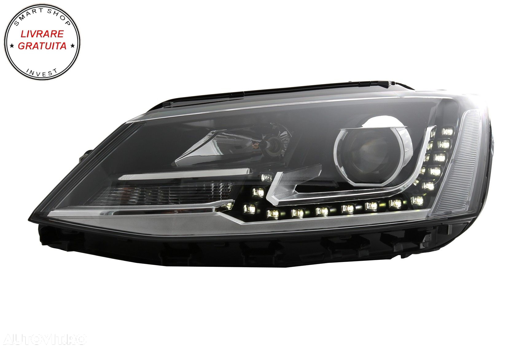 Faruri LED DRL VW Jetta Mk6 VI (2011-2017) GTI OE Design- livrare gratuita - 2