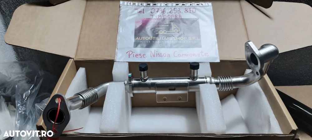 RADIATOR GAZE EGR NISSAN CABSTAR 2.5dCi YD25 NAVARA RENAULT MAXITY RACITOR RECIRCULARE GAZE SUPAPA YD25DDTI - 9