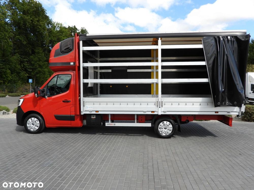 Renault MASTER PLANDEKA 10 PALET WEBASTO TEMPOMAT LEDY KLIMATYZACJA  165KM - 9