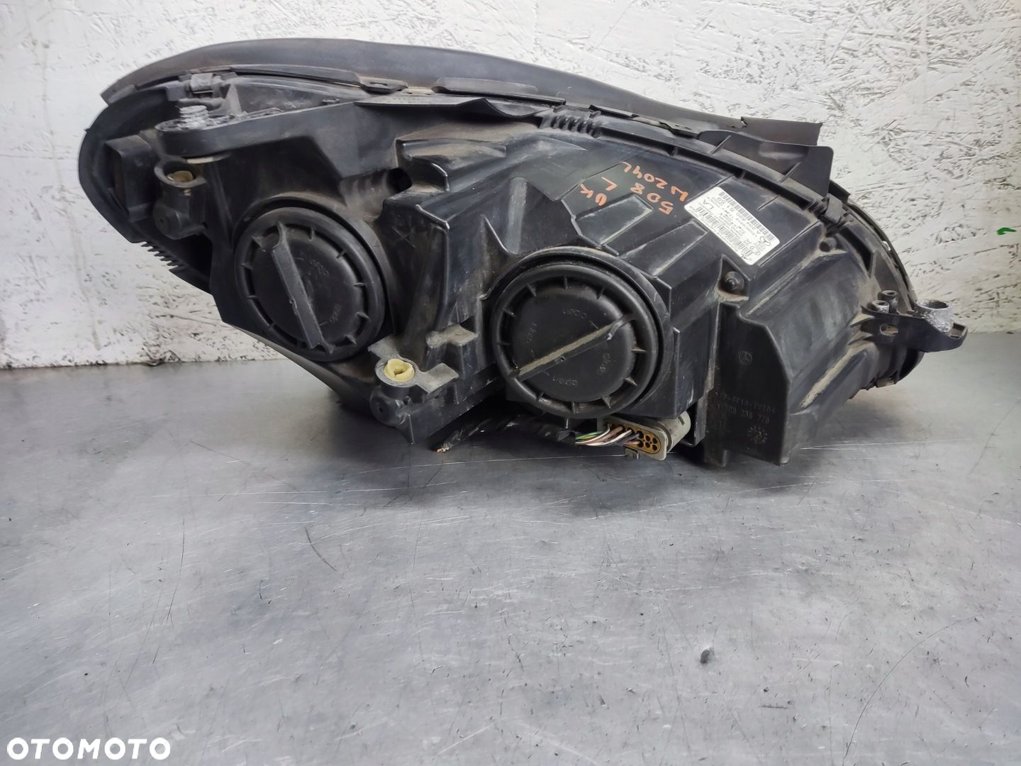 MERCEDES C KLASA W204 LIFT LAMPA LEWA PRZEDNIA UK - 9