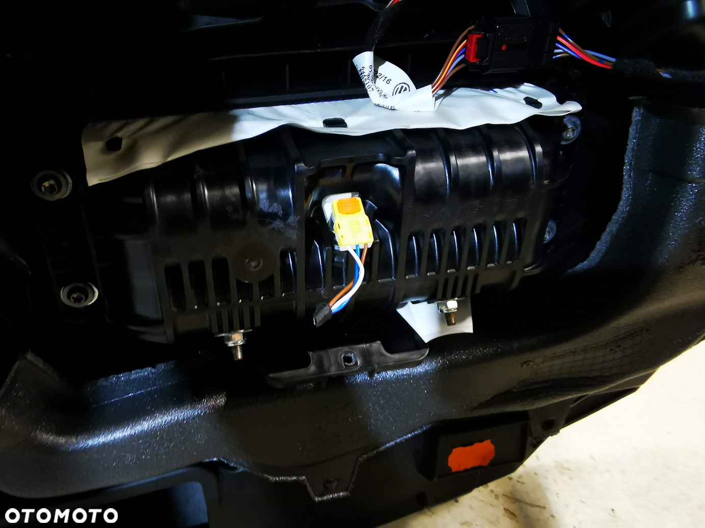 VW PASSAT B8 DESKA ROZDZIELCZA konsola kokpit pulpit poduszki airbag pasy KOMPLET ORYGINALNY  GDYNIA - 8