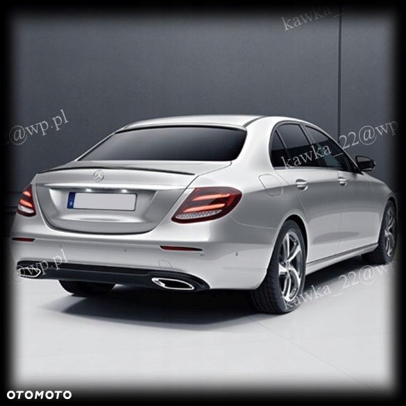 MERCEDES W213 SPOJLER LOTKA SZYBĘ SPOILER PODKŁAD! - 2