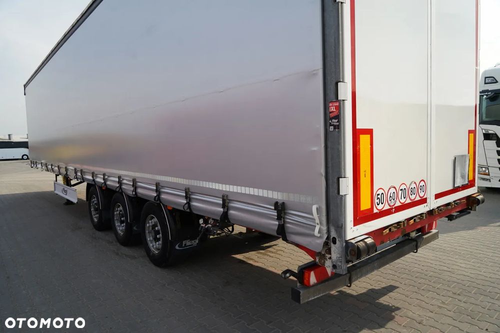 Fliegl FIRANKA MEGA / MULDA DO STALI - 7 M / DACH PODNOSZONY / LOW DECK - 11