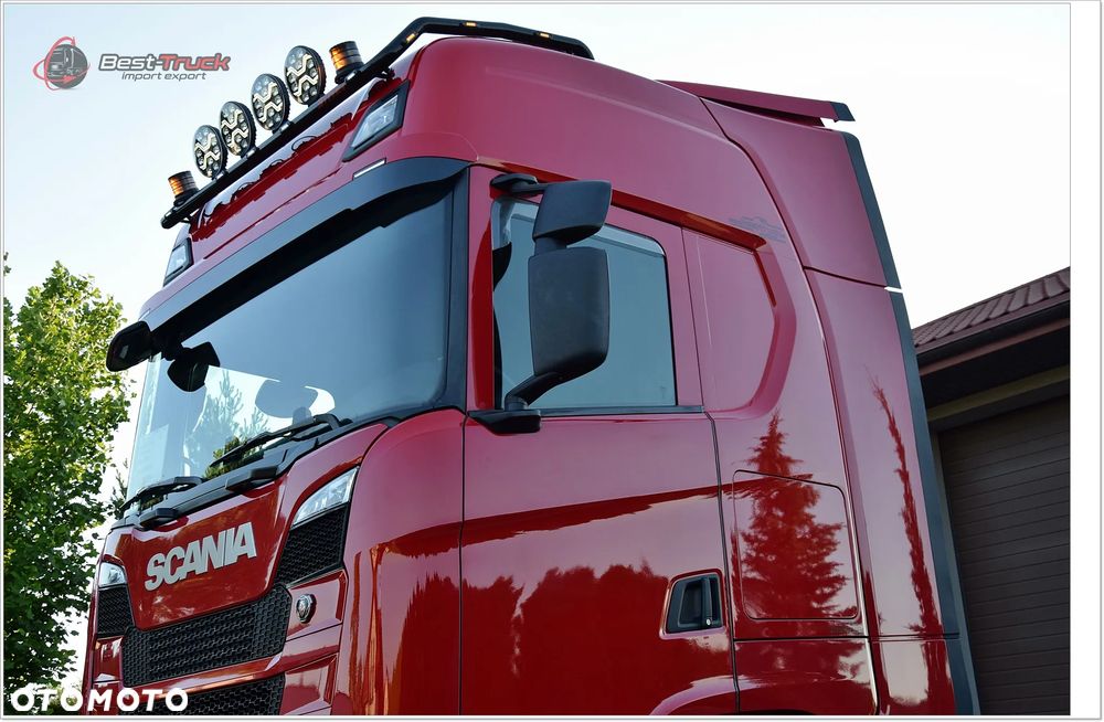 Scania S450 / FULL LED / KLIMA POST. / RETARDER / ZBIORNIKI  1400 L /  VIRTUAL COCPIT - 14