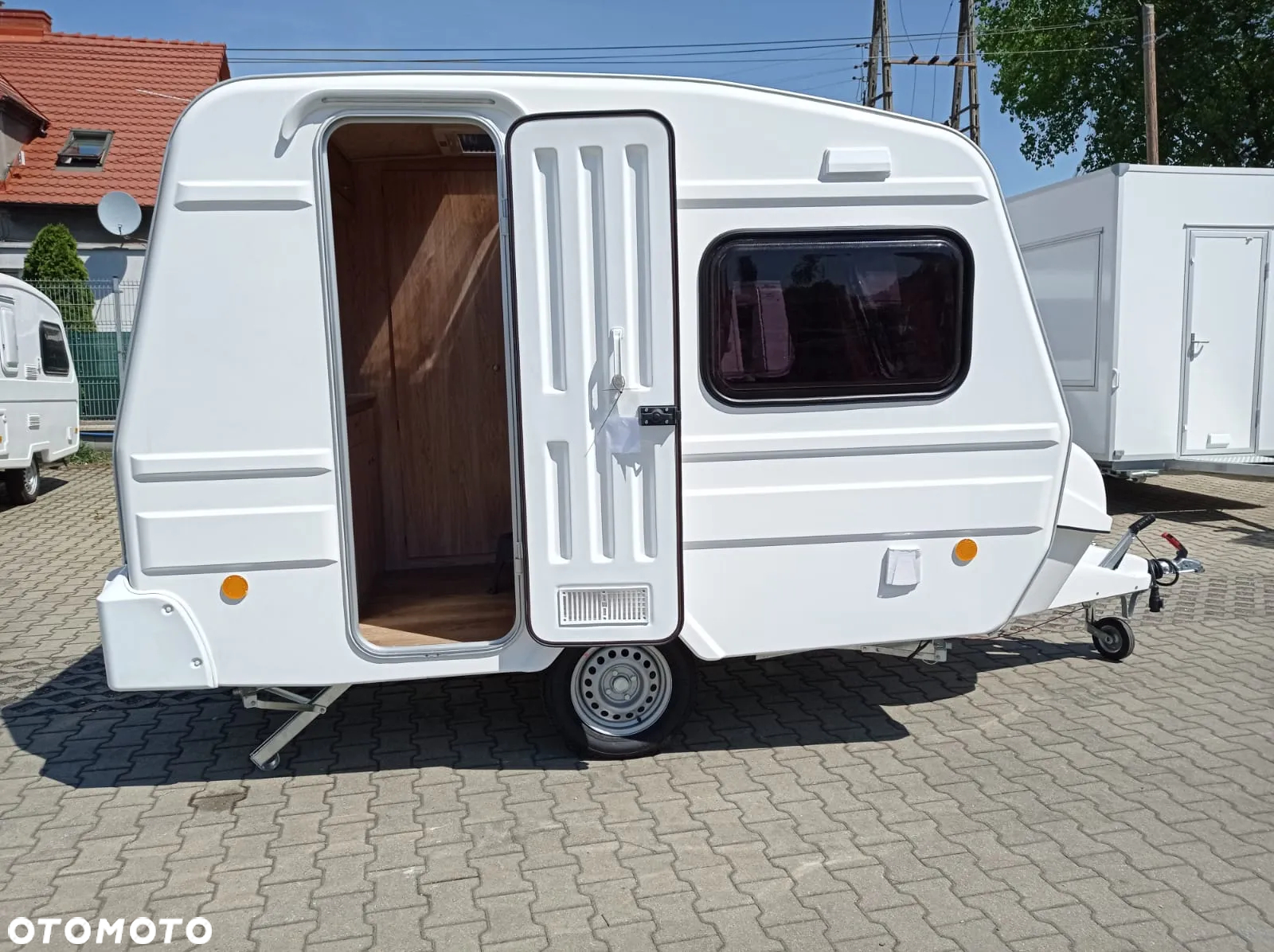 Niewiadów DOSTAWA! PROMOCJA! Przyczepa kempingowa N126NT z termą elektryczną i wyposażeniem dodatkowym. DOSTĘPNA OD RĘKI! DMC 750kg, kat. B - 7