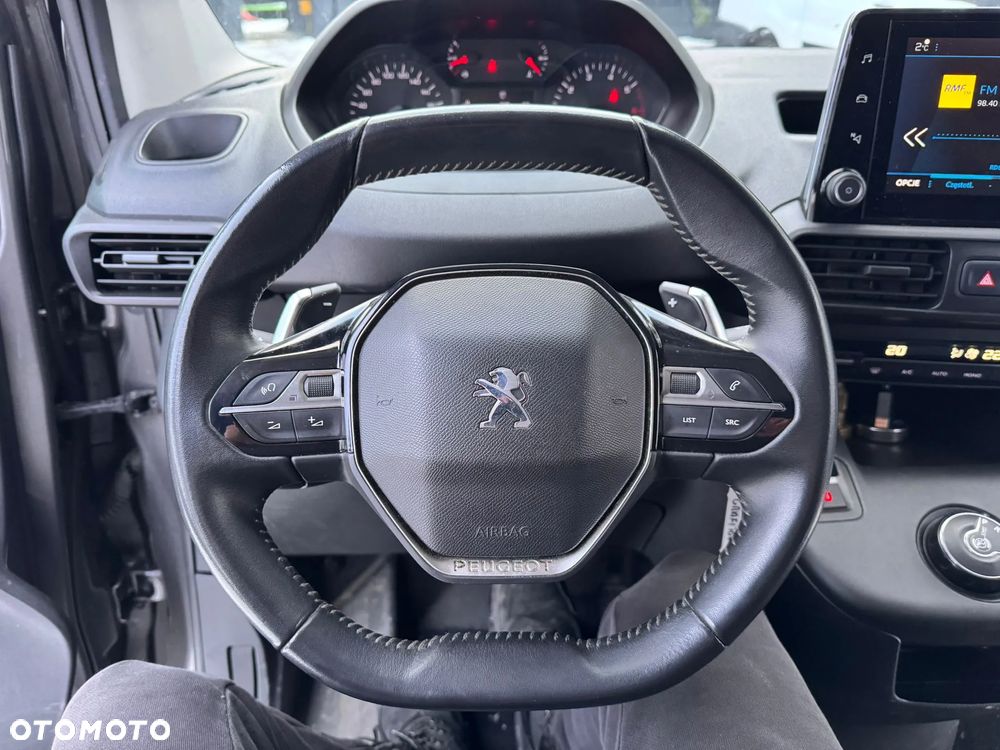 Peugeot PARTNER LONG BENZ/GAS LPG GRAFITOWY 3 MIEJSCA KLIMATYZACJA - 15