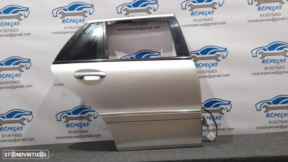 PORTA TRASEIRA TRÁS DIREITA MERCEDES BENZ CLASS C W203 AMG STATION WAGON FECHO ELEVADOR MOTOR PUXADOR VIDRO - 4