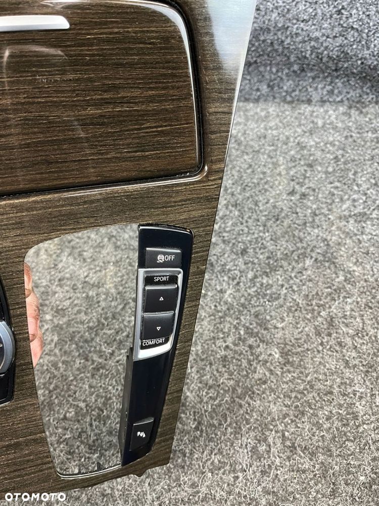 bmw f01 seria 7 ramka lewarka zmiany biegów 9113863 11419110 - 2