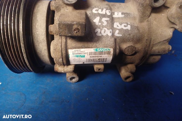Compresor AC SD6V12 8200315744 03405007562 Renault Clio 2 [1998 - 200 - 10