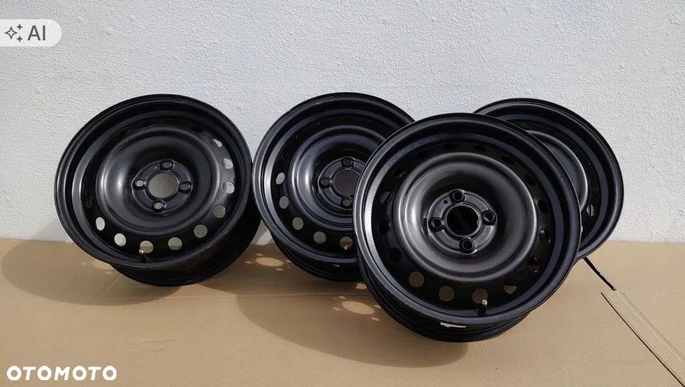 Felgi Stalowe 15 4x100 Renault Clio 5 V Mitsubishi Colt 6J ET31 - 1