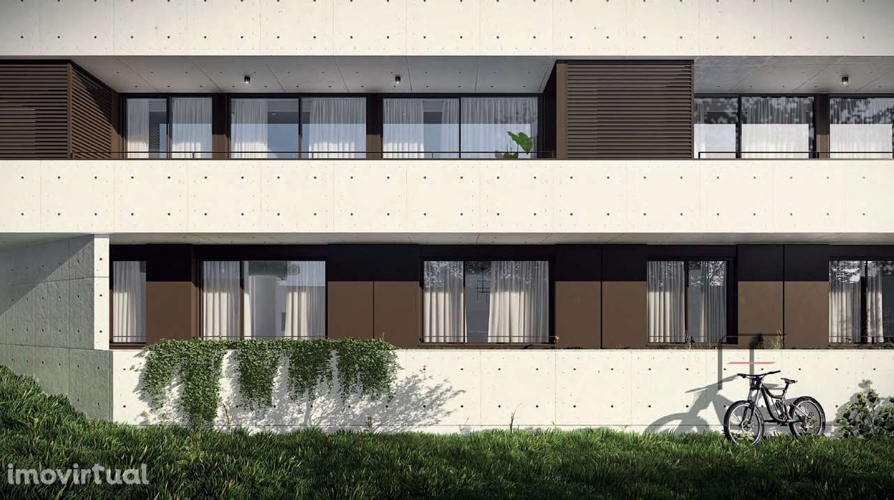 Apartamento T2 c/ Varanda, Vista Panorâmica em Condomínio Privado - Grande imagem: 4/5