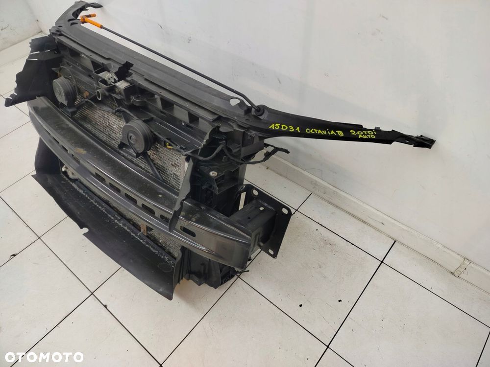 skoda octavia iii 12r- pas przedni chłodnice komplet 2.0 tdi automat - 3