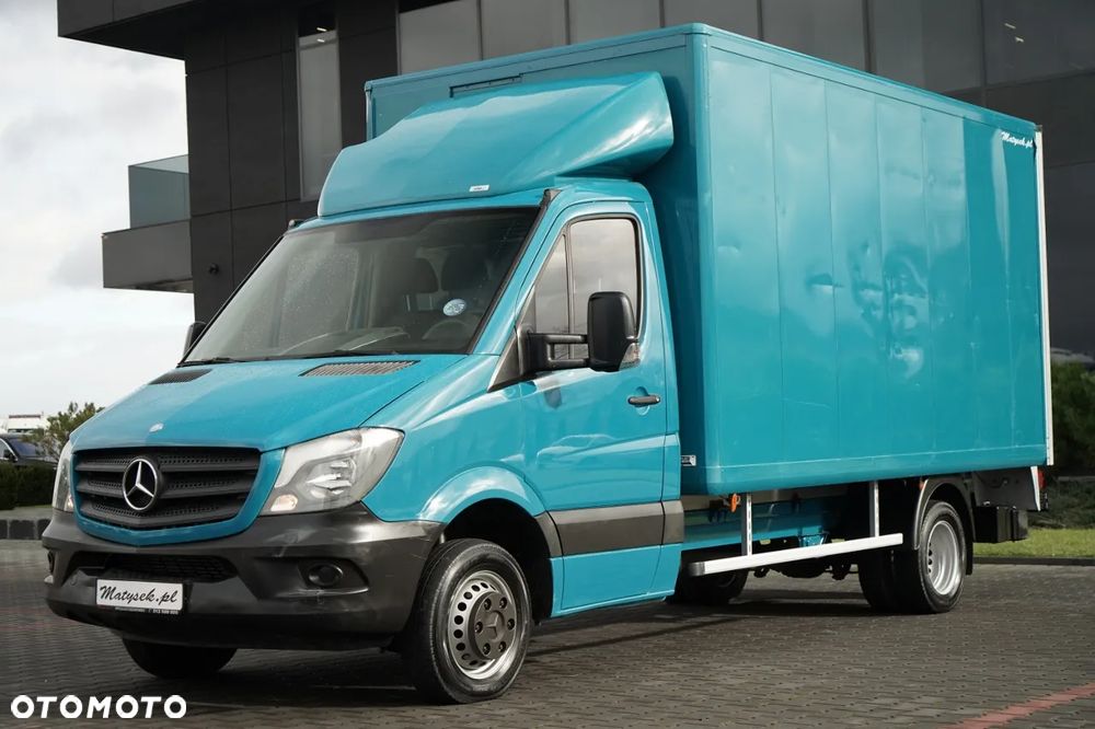 Mercedes-Benz SPRINTER / KONTENER 4,3 M / WINDA PALFINGER / SPROWADZONY - 4