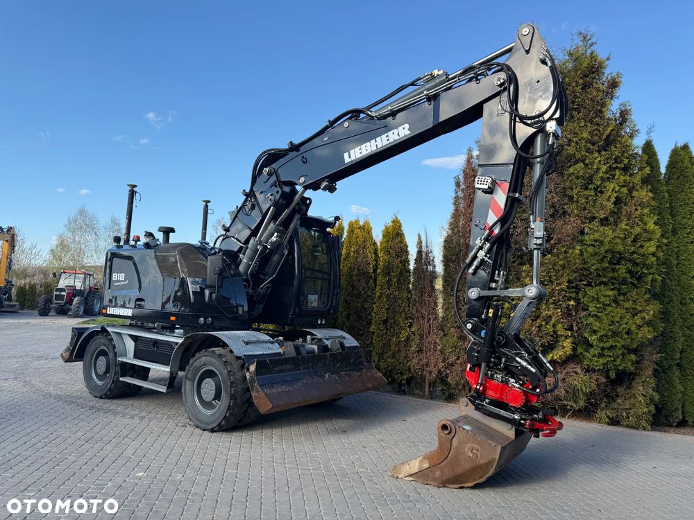 Liebherr 918 Compact  Rototilt + Szczypce System GPS Lejca 3D - 9