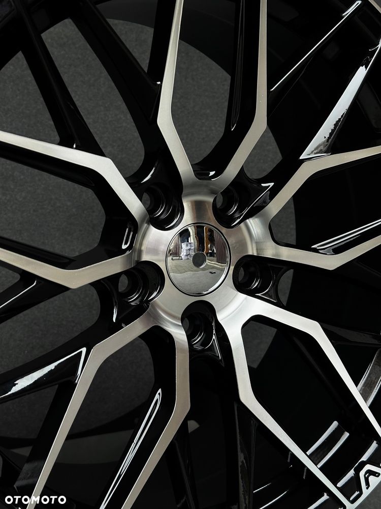 NOWE felgi 18 BMW  CZARNY połysk  polerowany front FLOW FORM 5x120 8.5j ET35 F10 Z3 Z4 E46 X1 X3 E83 F25 X5 E90 F30 F32 F34 GT F01 F12 F20 E87 F22 E60 xDrive Opel Insignia JR44 JR21 Styling M Pakiet Forzza Vossen HF7 Japan Racing JR28 alufelgi - 8