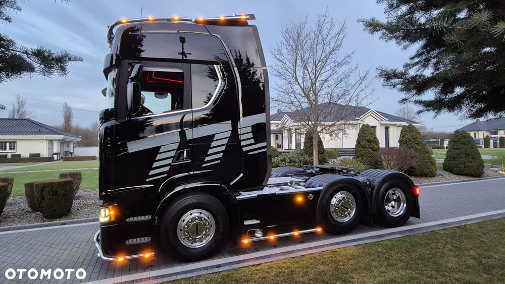 Scania SCANIA///S 770///2021///PUSHER///6×2/// 70000KG///RETARDER///OŚ SKRĘTNA///OŚ PODNOSZONA///PODUSZKI///NAWIGACJA/// FULL LED///ALUFELGI///PRZESUWANE SIODŁO///PEDANTYCZNY STAN - 13