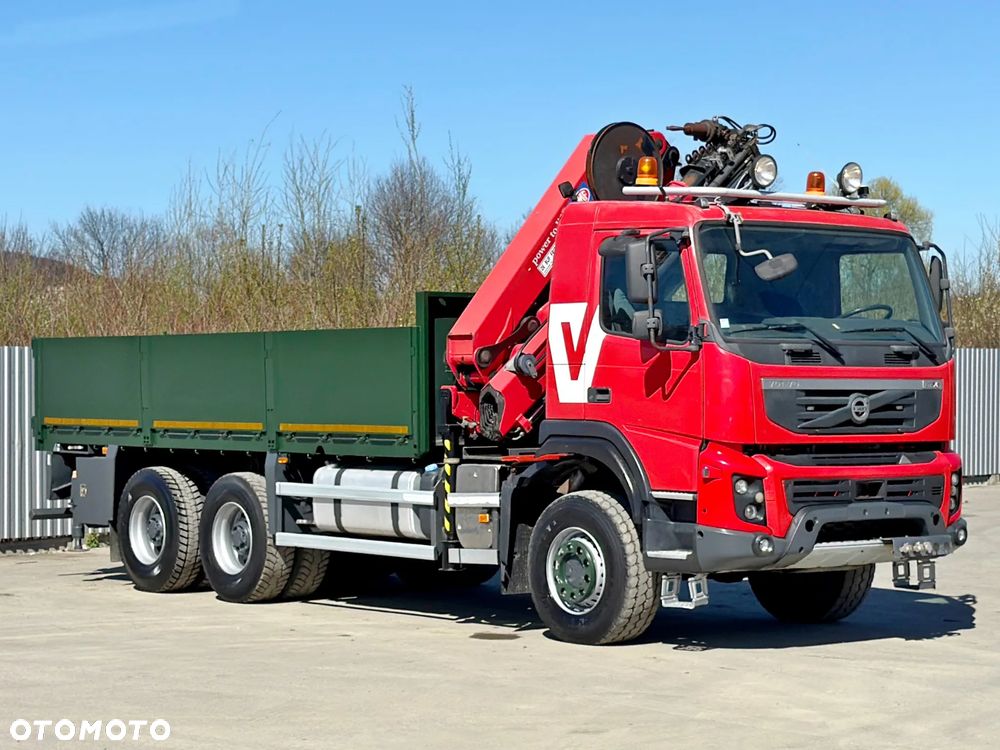 Volvo FMX 420 * Skrzynia 5,80m * HMF 2420 K8 + PILOT / 6x6 * STAN BDB - 3