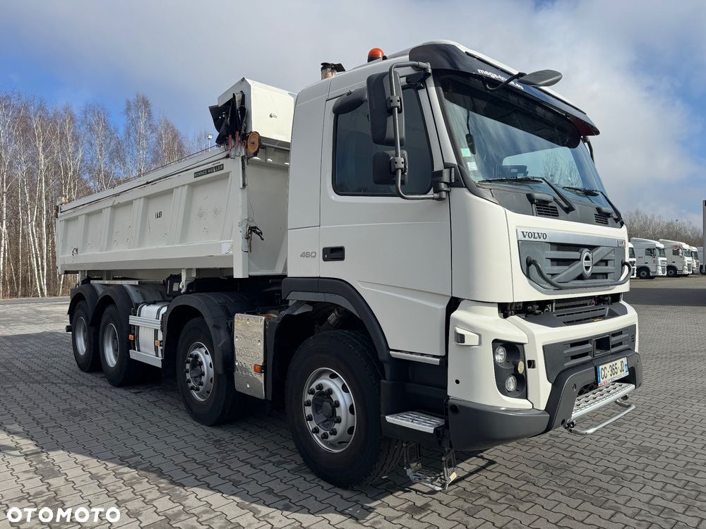 Volvo FMX 460 13L 8x4 MEILLER HYDROBURTA ładne i zadbane - 3
