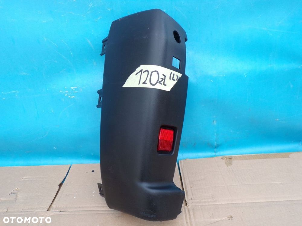 DUCATO BOXER JUMPER 17- ZDERZAK NAROŻNIK tył tylny LEWY CZARNY - 1