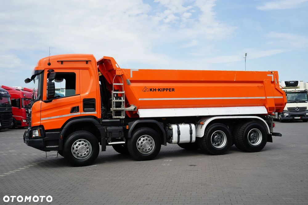Scania / P 420 / XT / EURO 6 / WYWROTKA / 8 X 4 / ŁAD. 18 500 KG - 25